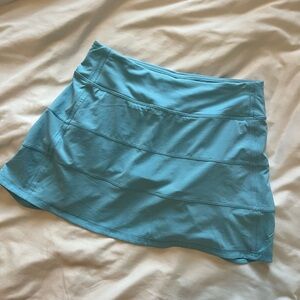 lululemon athletica Light Blue A-Line Skirt